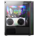Thùng máy Magic Luxury I - Black | Full tower, E-ATX, kèm sẵn 4 fan
