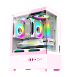 Vỏ máy tính Magic MIX | M-ATX | Đen/Trắng/Hồng