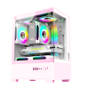 Vỏ máy tính Magic MIX | M-ATX | Đen/Trắng/Hồng