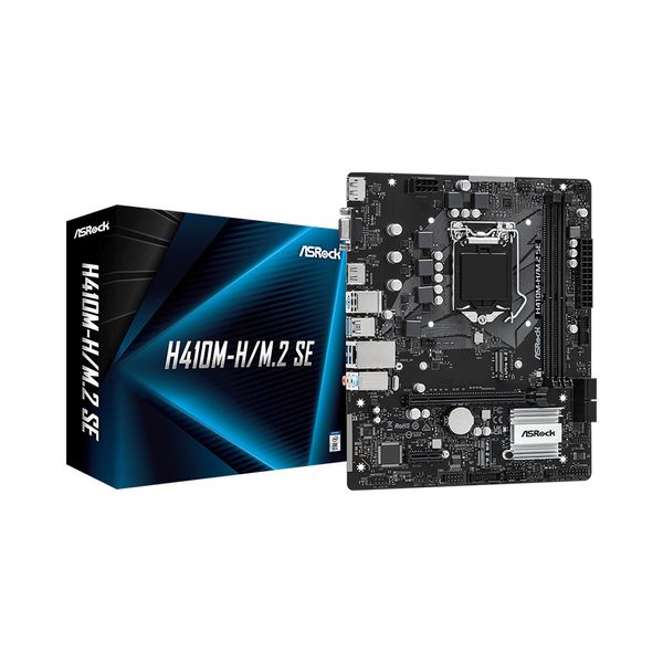 Mainboard Asrock H410M-H/M.2 SE (LGA 1200, LGA1200, 2 x DDR4, Micro ATX)