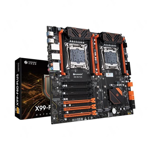 Mainboard HUANANZHI X99 F8D Plus (Intel X99, LGA 2011-3, ATX, 8 Khe Cắm Ram DDR4)