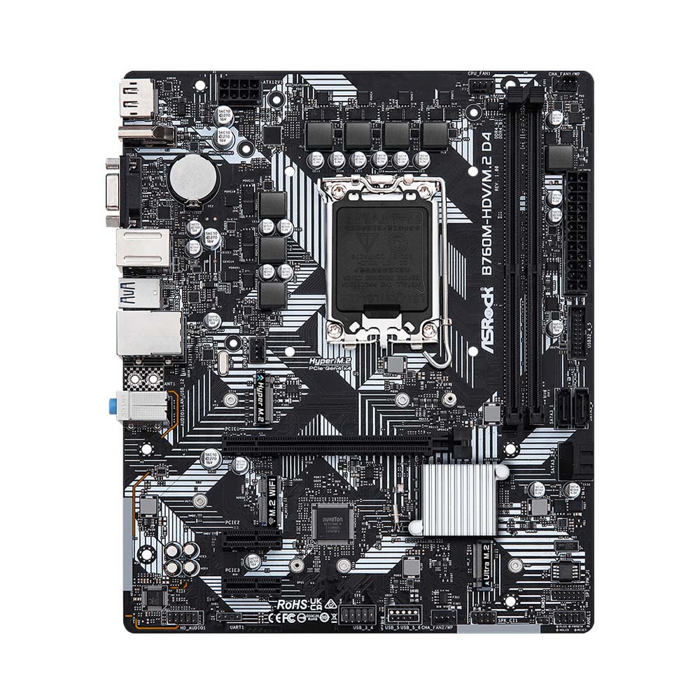 Mainboard Intel Asrock B760M-HDV/M.2 DDR4