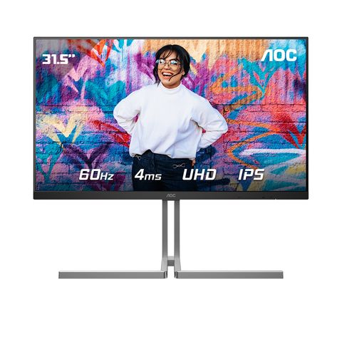 Màn hình Đồ Hoạ AOC U32U3CV/74 31.5 inch 4K UHD IPS 60Hz 4ms | Phẳng