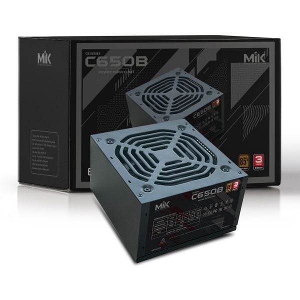 Nguồn máy tính MIK S POWER C650B 650W Bronze