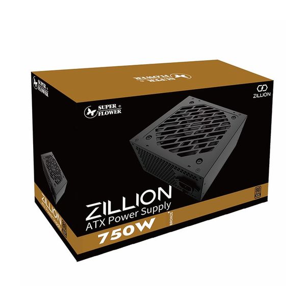 Nguồn máy tính ZILLION 80PLUS BRONZE 750W ATX 3.1