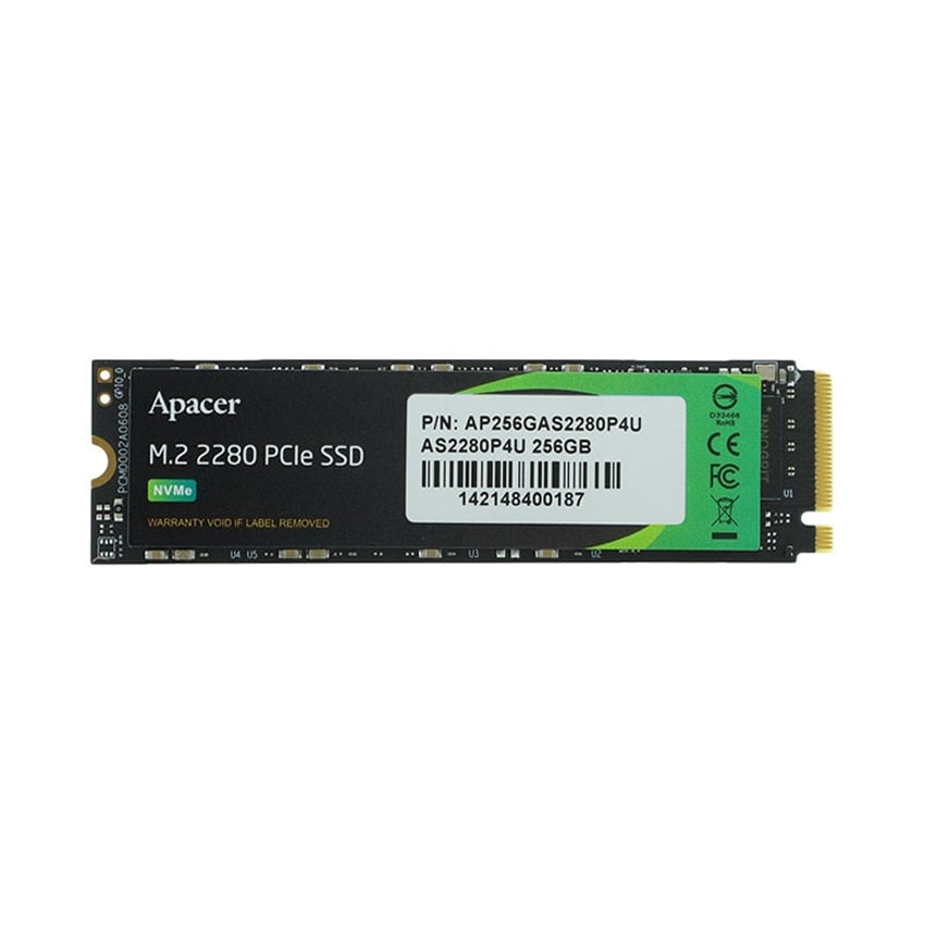 Ổ cứng SSD Apacer AS2280P4U 256GB M.2 NVMe PCIe Gen3 x4