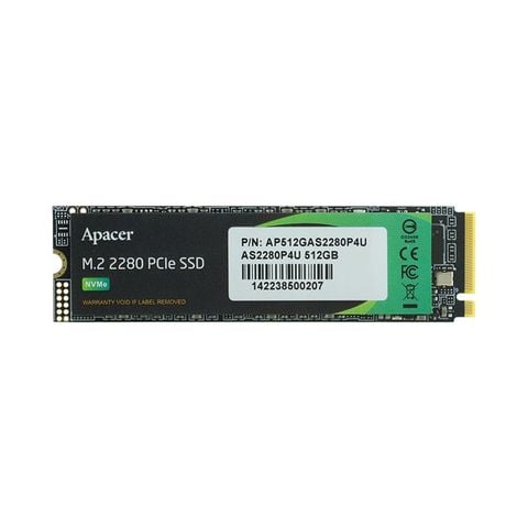 Ổ cứng SSD Apacer AS2280P4U 512GB M.2 NVMe PCIe Gen3 x4