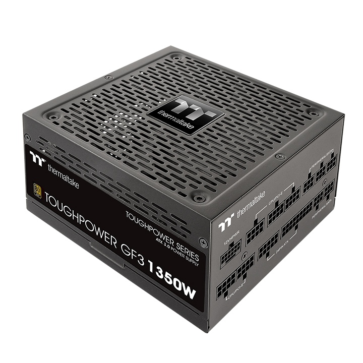 Nguồn Thermaltake GF3 1350W 80 Plus Gold thiết kế màu đen