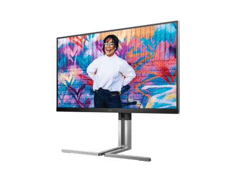 Màn Hình Đồ Hoạ AOC 27 Inch Q27U3CV/74 | 27 Inch | QHD/NANO IPS /75hz/4ms/Loa/Usb C | Phẳng
