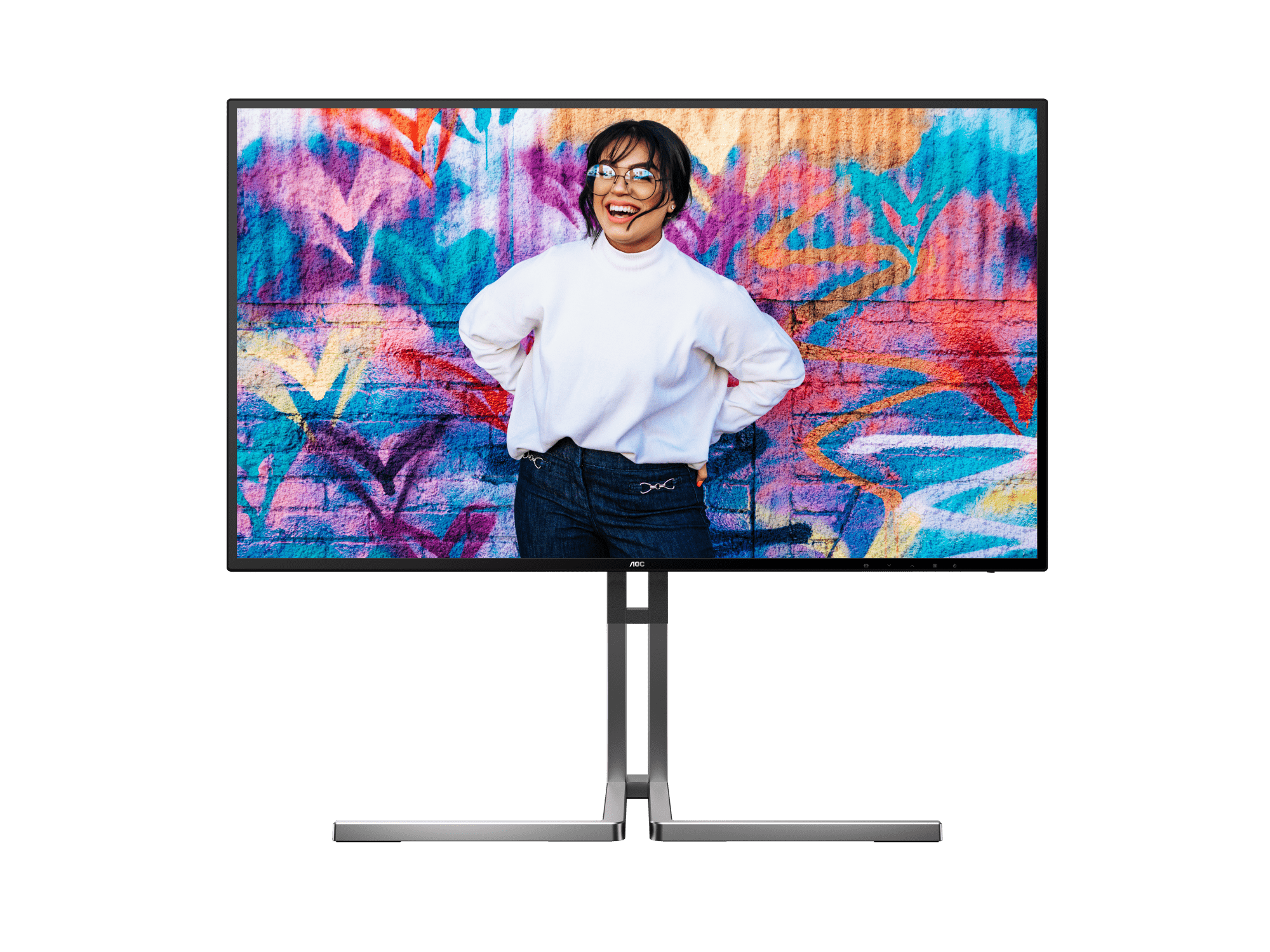 Màn hình AOC U27U3CV/74 27 inch 4K UHD IPS 75Hz 4ms phẳng