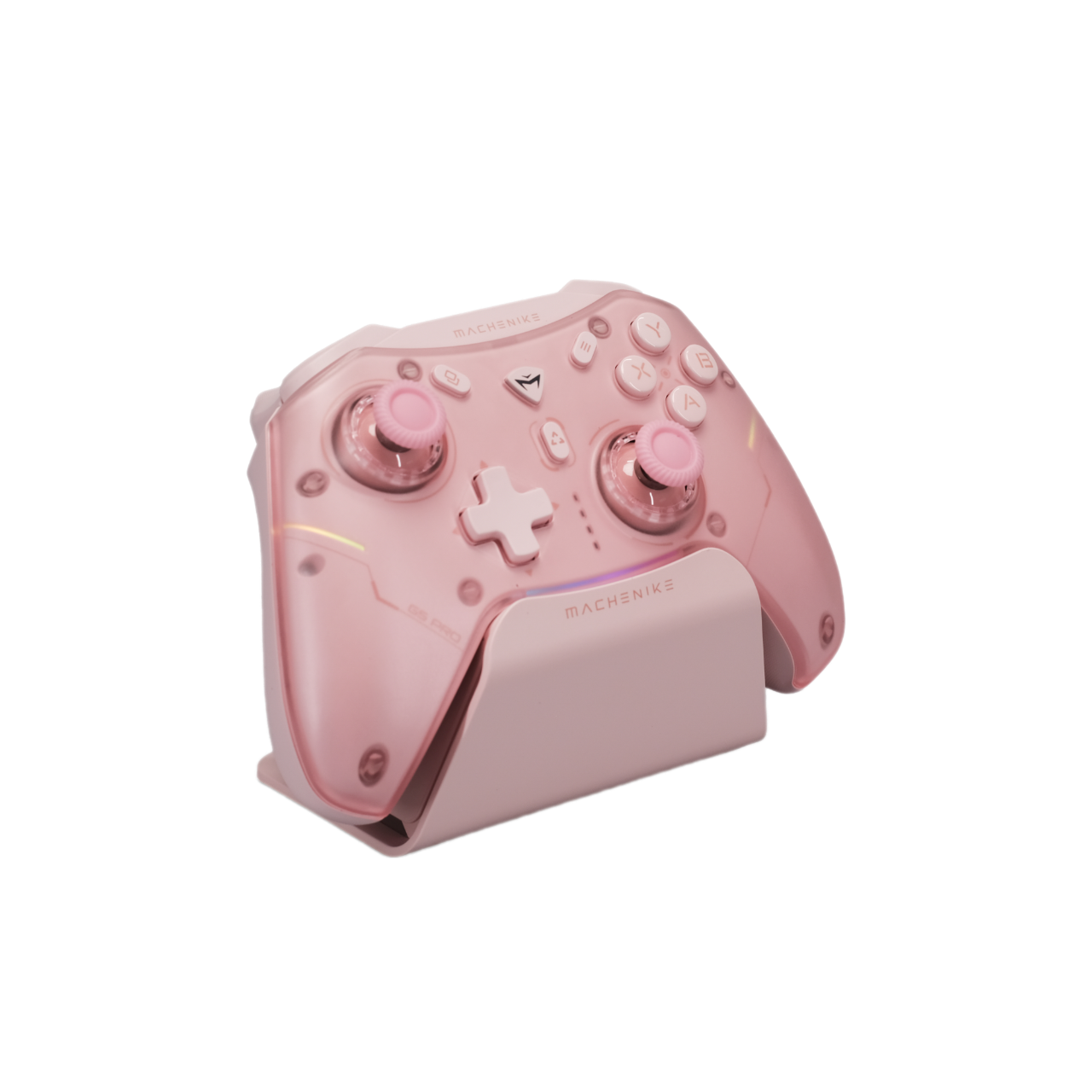 Tay cầm Machenike G5 Pro Max Tri-mode Set Pink