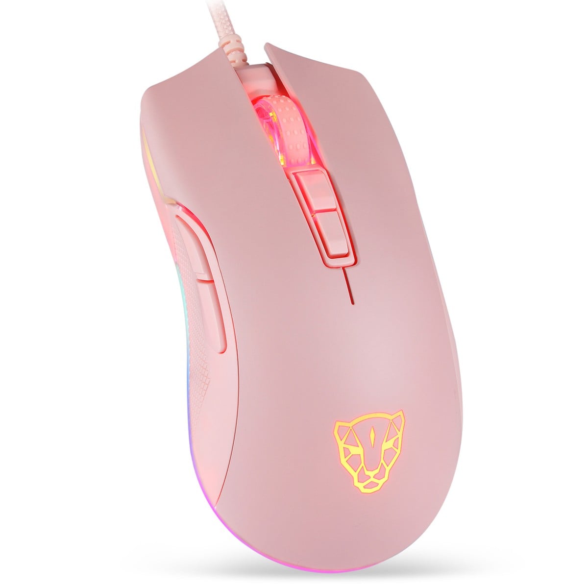 CHUỘT GAMING MOTOSPEED V70 RGB (Đen/Trắng/Hồng)