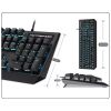 Bàn Phím Cơ Motospeed CK95 RGB Wired Brown Switch