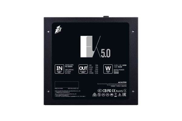 Nguồn 1STPLAYER FK-500 500W (Đen)