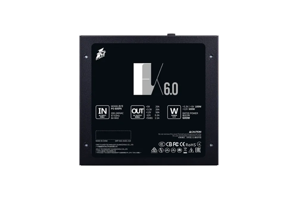 Nguồn 1STPLAYER FK-600 600W (Đen)