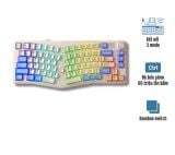 Bàn phím cơ gaming LEOBOG ALICE A75 3 Mode (Công thái học)