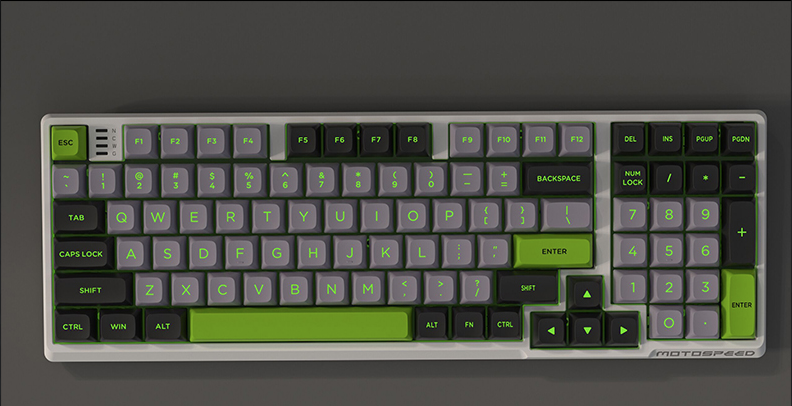 Phím Cơ Motospeed CK980 (Brown Switch Đen) Có Dây