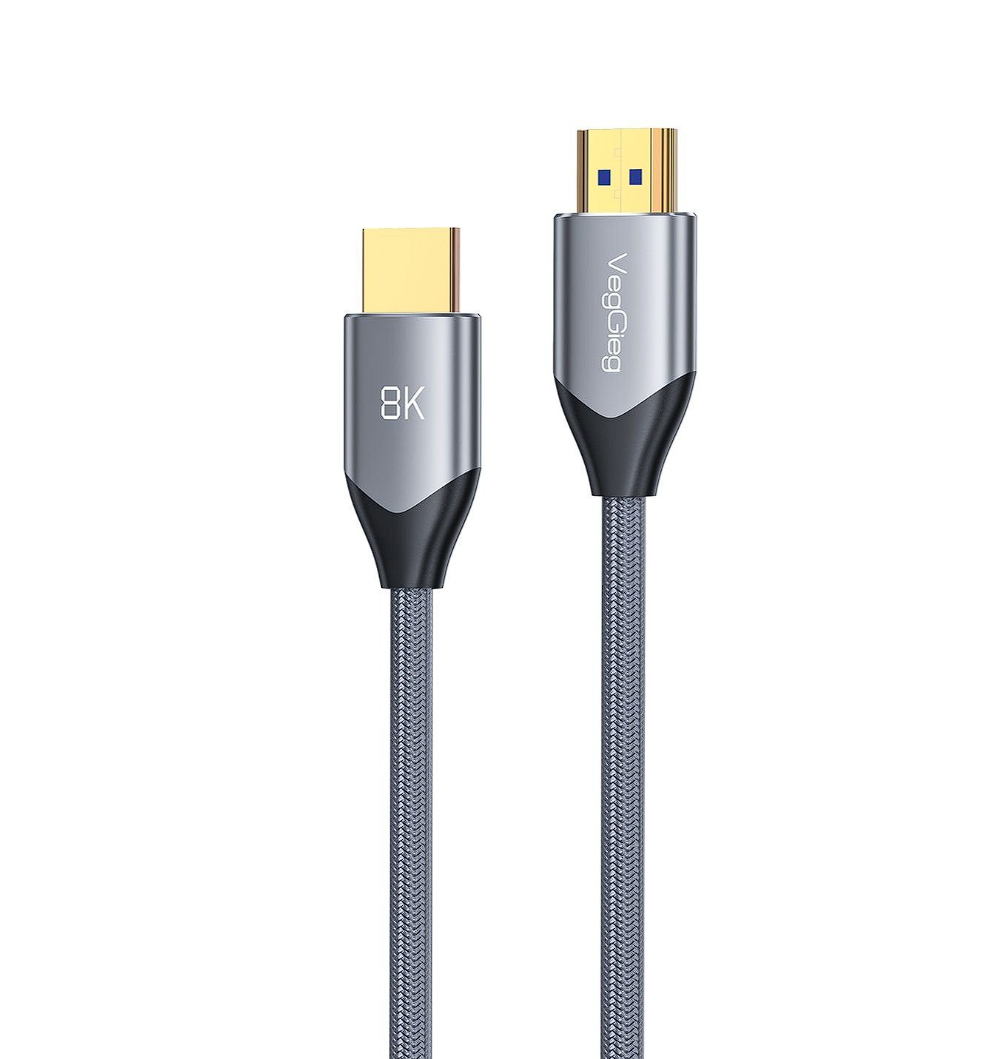 Cáp HDMI VEGGIEG dài 2m chuẩn 2.1 hỗ trợ 8K 60Hz V-H403