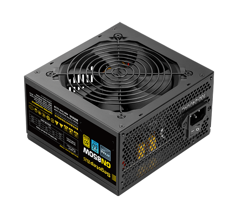Nguồn Segotep GN850W ATX 3.0 850W 80 Plus Gold Đen