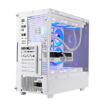 Thùng máy tính SEGOTEP ENDURA PRO+ | Đen/Trắng, E-ATX/ATX/mATX