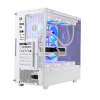 Thùng máy tính SEGOTEP ENDURA PRO+ | Đen/Trắng, E-ATX/ATX/mATX