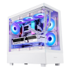Thùng máy tính SEGOTEP ENDURA PRO+ | Đen/Trắng, E-ATX/ATX/mATX