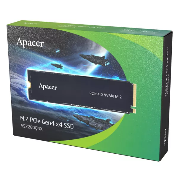 Ổ cứng SSD Apacer AS2280Q4X 1TB M.2 NVMe PCIe Gen4 x4
