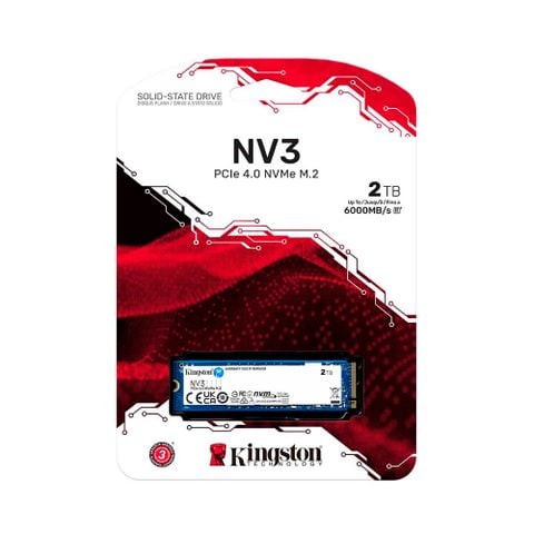 Ổ cứng SSD Kingston NV3 2TB M.2 NVMe PCIe 4.0 x4
