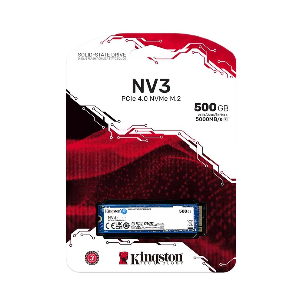 Ổ cứng SSD Kingston NV3 500GB M.2 NVMe PCIe Gen4