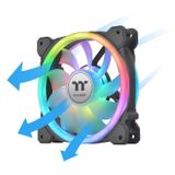 FAN LED RGB Thermaltake SWAFAN 12 RGB Black