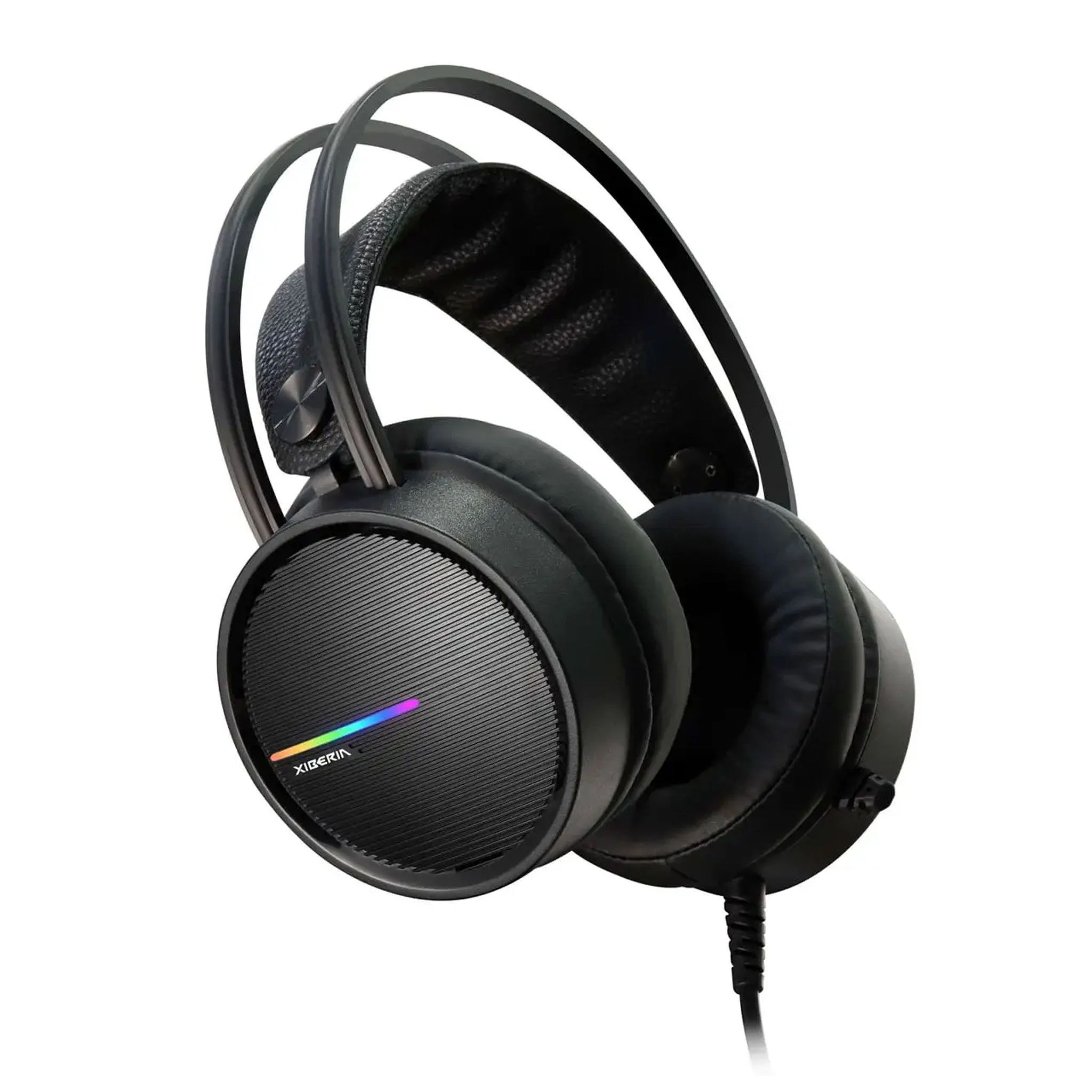 Tai Nghe GAMING Có Dây Xiberia Q4 | Đen, RGB, 7.1 Virtual, OverEar