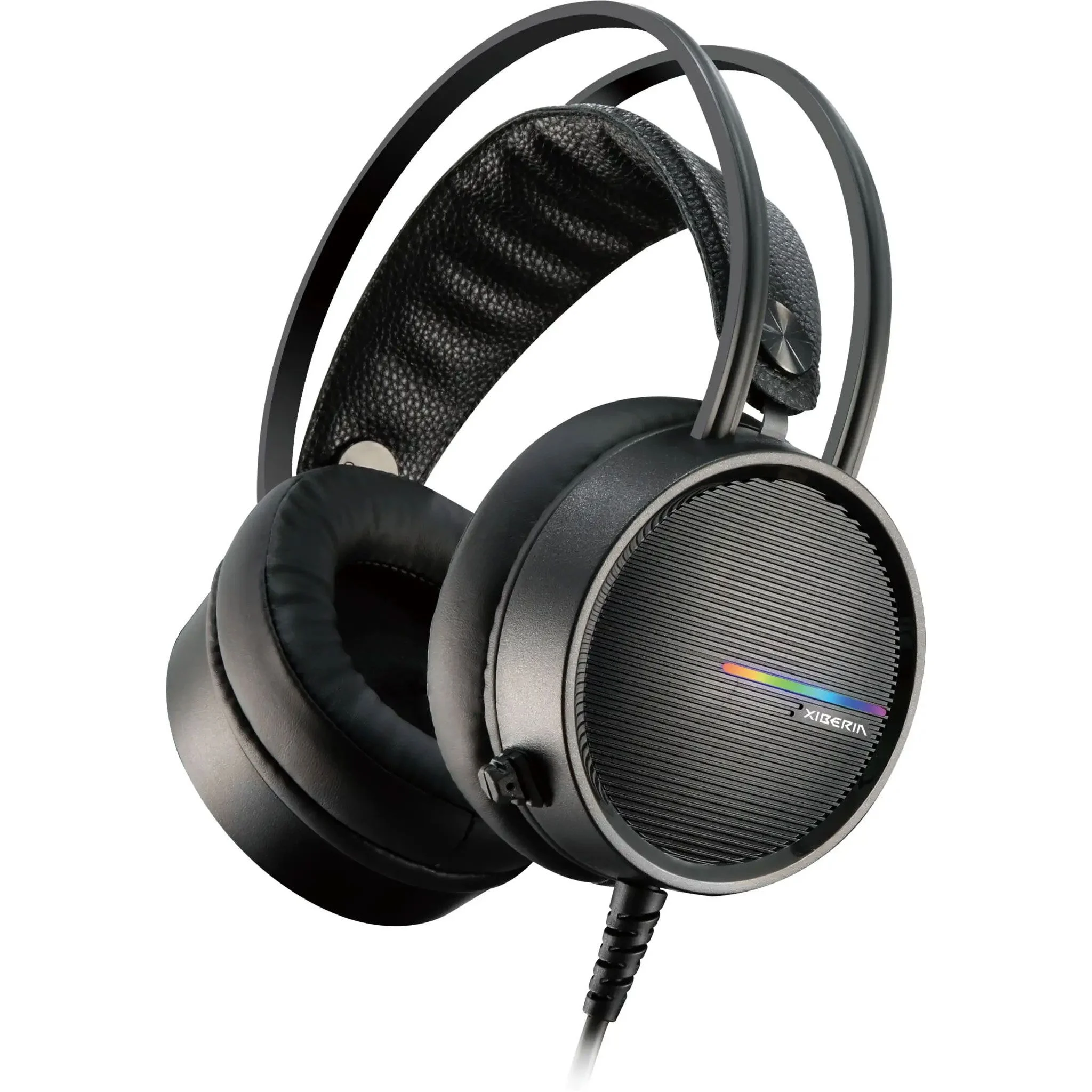 Tai Nghe GAMING Có Dây Xiberia Q4 | Đen, RGB, 7.1 Virtual, OverEar