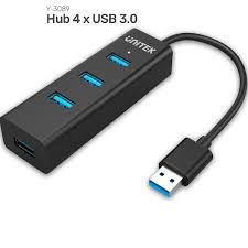 Hub chia cổng USB 3.0 1 ra 4 cổng USB 3.0 Y-3089 chính hãng cũ