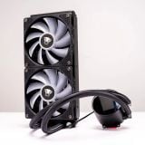 Tản nhiệt nước AIO LeoPard TK1 | 240mm/RGB Fixed | Đen/Trắng