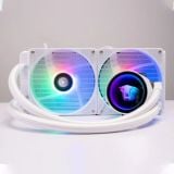 Tản nhiệt nước AIO LeoPard TK1 | 240mm/RGB Fixed | Đen/Trắng