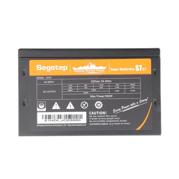 Nguồn Segotep Super Battleship S7GT-550W 550W