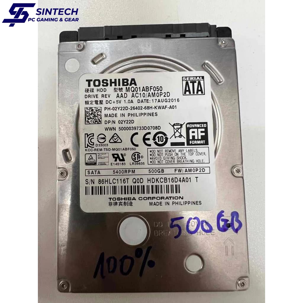 Disk Drive Hdd Toshiba Mq01abf050 HDD Toshiba MQ01ABF050 500GB