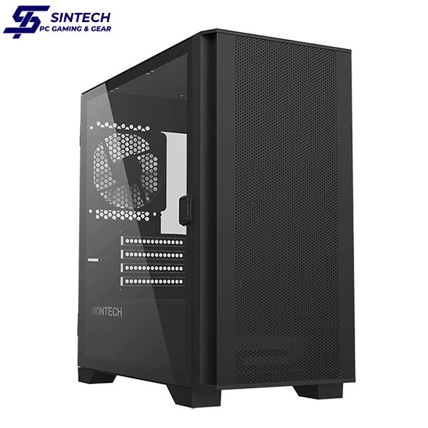 Vỏ máy tính Montech Air 100 Lite | Đen | M-ATX/ITX
