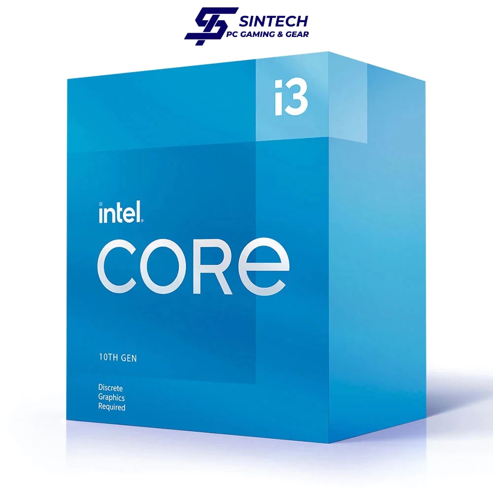 CPU Intel Core i3 10105F (4.4GHz, 4 Nhân 8 Luồng)