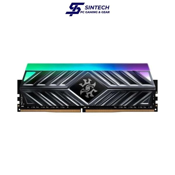Ram máy tính Adata XPG Spectrix D41 RGB Xám DDR4 3200