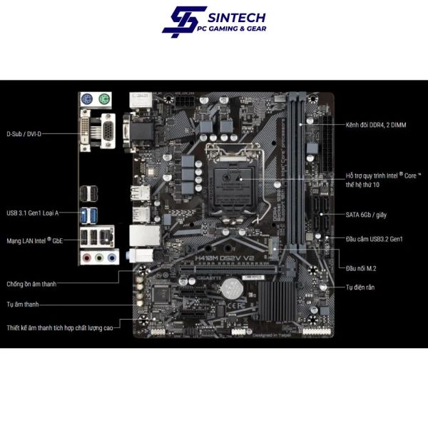 Mainboard GIGABYTE H410M-H DDR4