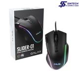 Chuột Galax Gaming SLIDER-01 RGB 7200 DPI Wired