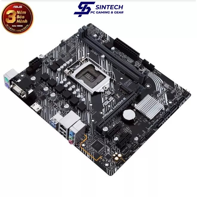Mainboard ASUS Prime H410M-E DDR4 cổng kết nối