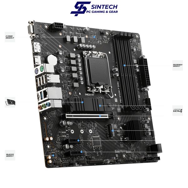 Mainboard MSI PRO B760M-P DDR4