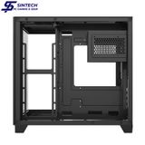 Vỏ máy tính MAGIC AQUA M ULTRA Plus | Đen/Trắng | M-ATX/ITX