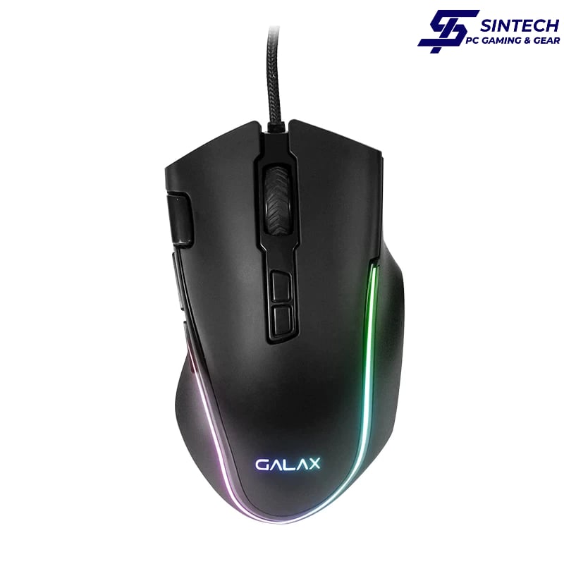 Chuột Galax Gaming SLIDER 01 RGB 7200 DPI Wired trên setup