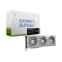 Card màn hình MSI RTX 4070 Ti Super Gaming X Slim White 16GB GDDR6X
