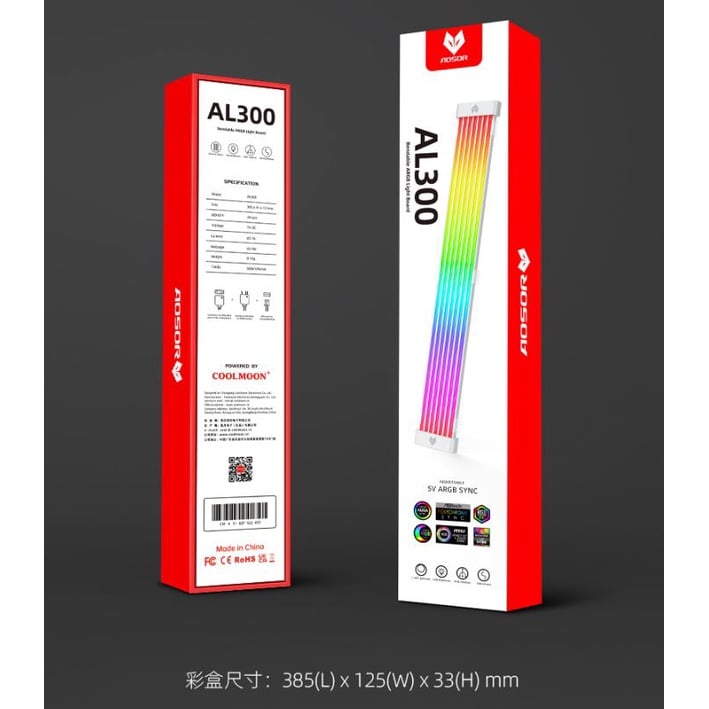 Dây Nguồn Coolmoon Aosor AL200 / AL300 ARGB