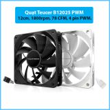 Fan Teucer B12025 PWM, 12cm, 1800rpm, 78 CFM, 4 pin PWM.