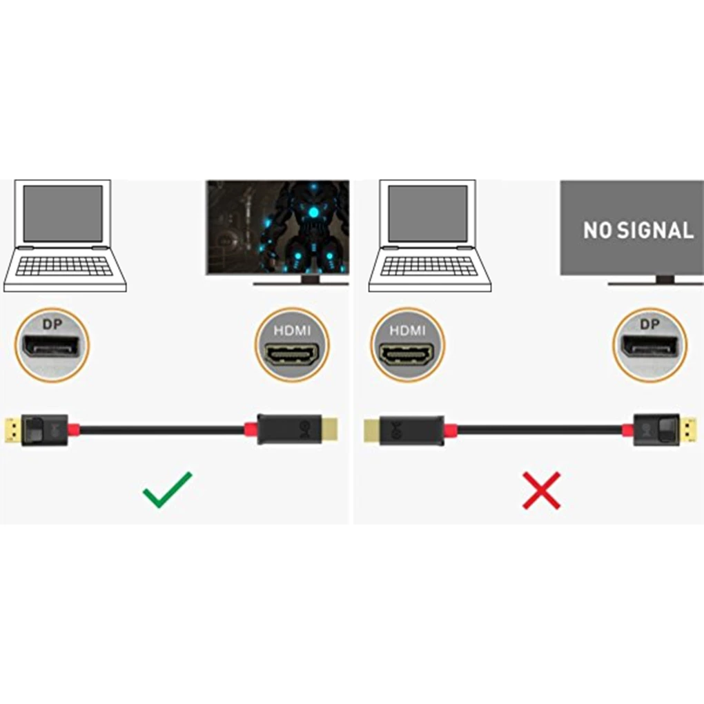 Cáp chuyển DisplayPort ra VGA – Kết nối PC, Laptop với Màn Hình, Máy Chiếu